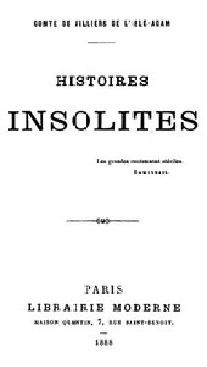 [Gutenberg 48781] • Histoires insolites